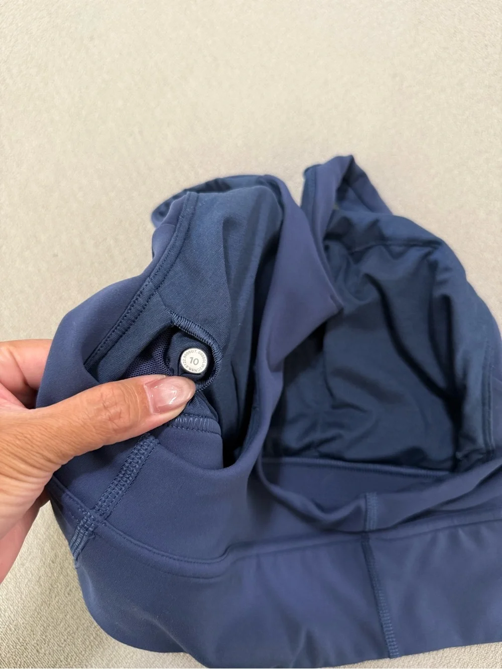 Lululemon Deep Blue Padded Sports Bra